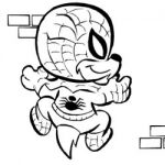 Colorir homem aranha