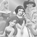 Colorir Princesas da Disney