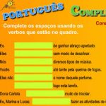 Complete as frases