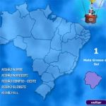 Complete o mapa do Brasil