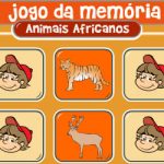 Memória animais africanos
