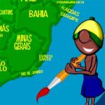 Pintando as regiões do Brasil