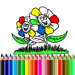 Flores para colorir